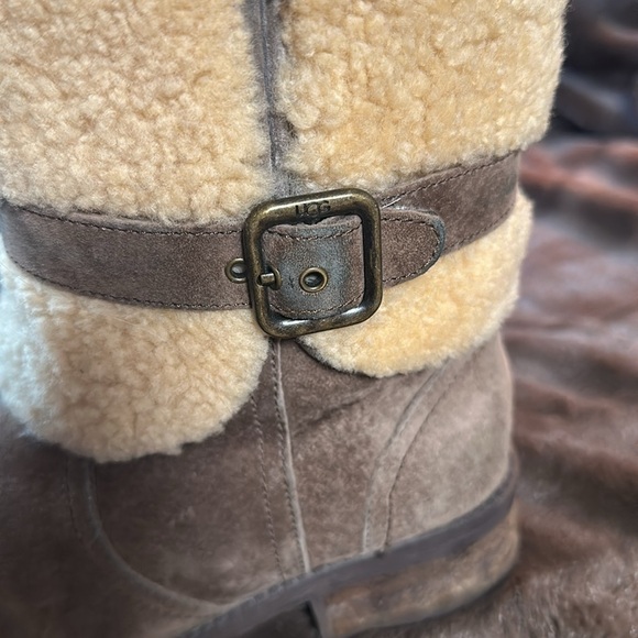 UGG Blayre II Brown Suede Boot Sz 6.5 - Picture 6 of 14